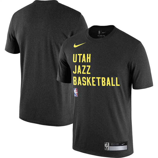 Men's Black Utah Jazz Practice T-Shirt